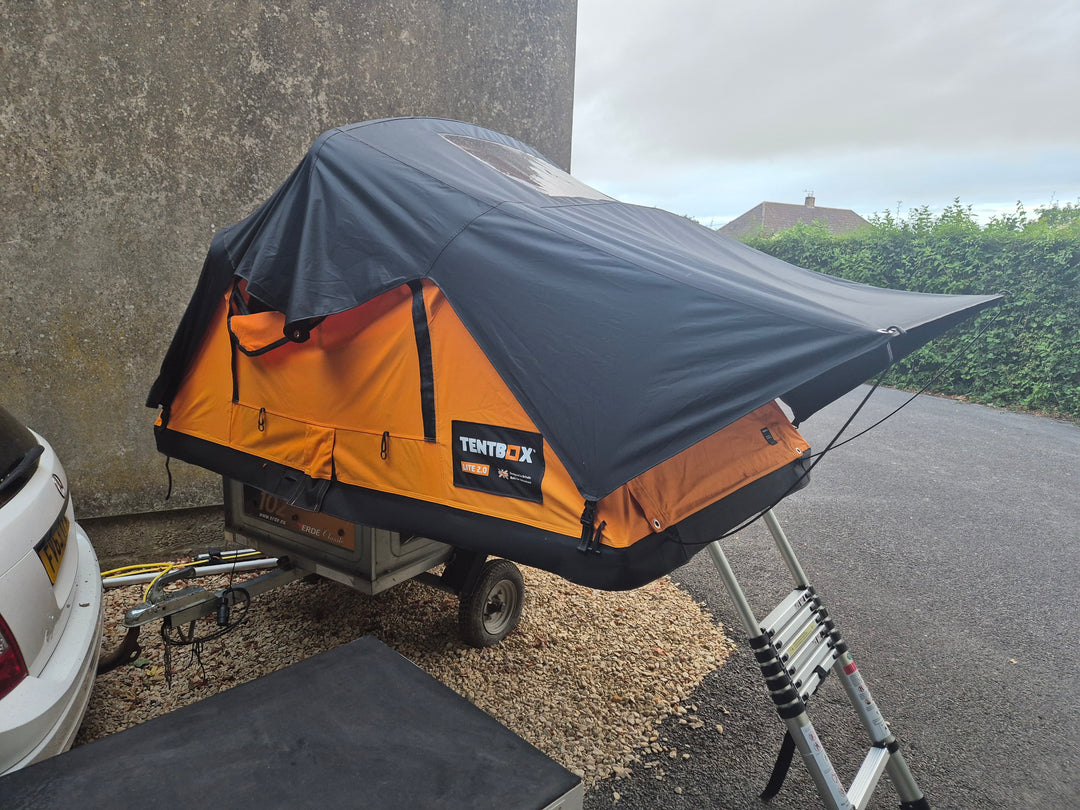 TentBox Lite 2.0 Roof Tent - Ex Demo Sunset Orange