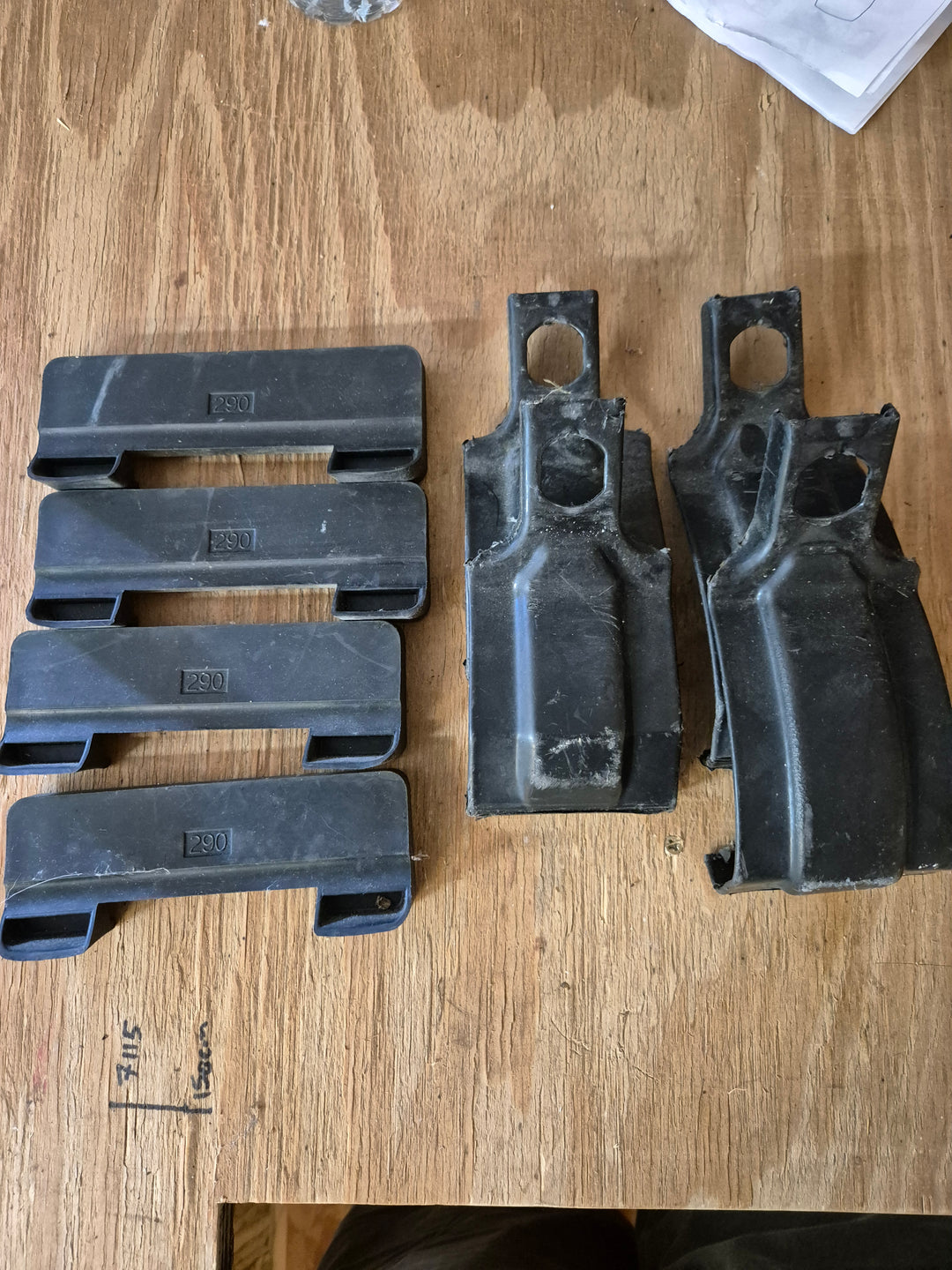 Thule 1524 Fitting Kit Kia Soul normal roof 2008 to 2013