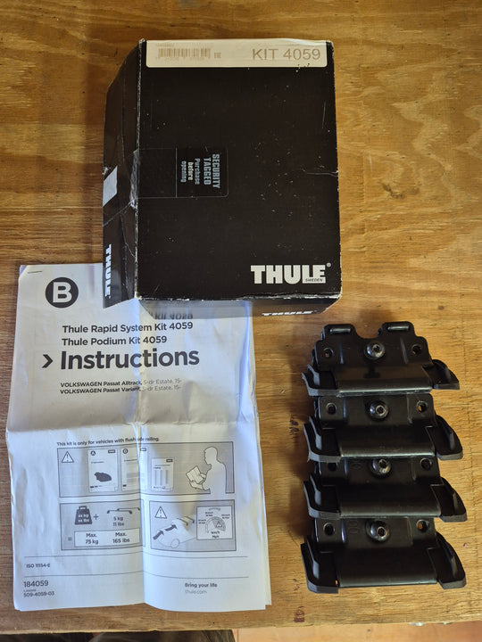 Thule 4059 Fitting Kit - Volkswagen Passat Alltrack, Passat Variant -used