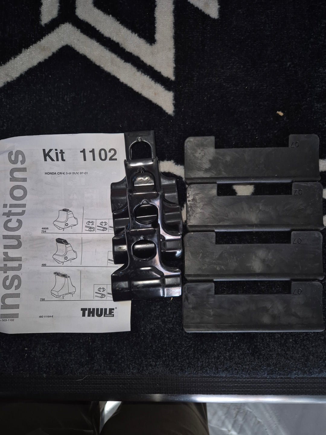 Thule 1102 Fitting Kit Honda CR-V 1997 onwards