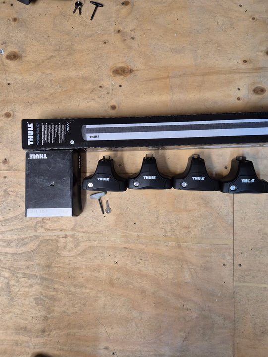 Thule Wingbar Evo set for Audi A3 Hatch 2012 onward - Normal Roof ( 1708 - 754 - 7113 )