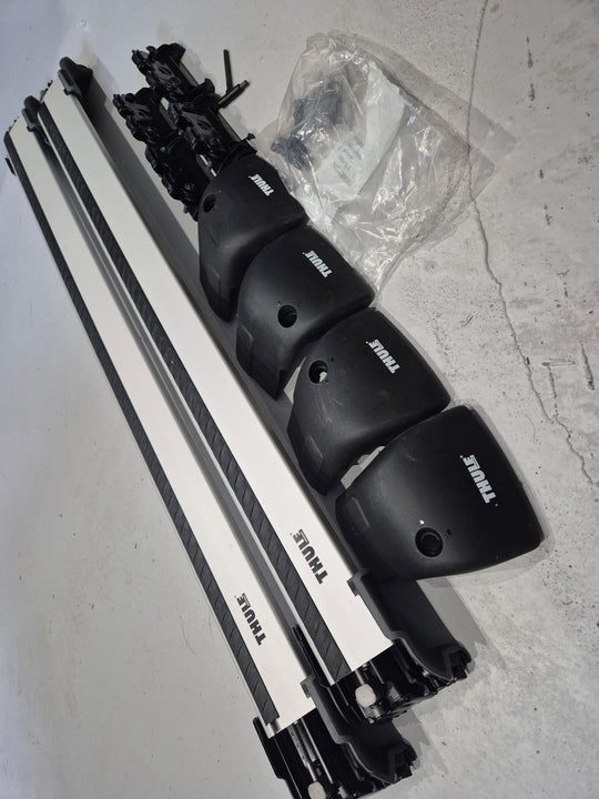 Thule 9595 & 4055, Wingbar Edge set for MERCEDES E-Class S213 , 16-23 Estate