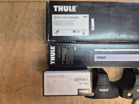 Thule Roof bars for TOYOTA 4 Runner 3-dr 1995 to 2000