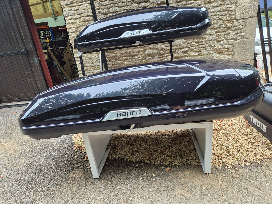 Hapro Roof Roof Box Company Roof Box 500 Lt “Hapro” Graphite Full
