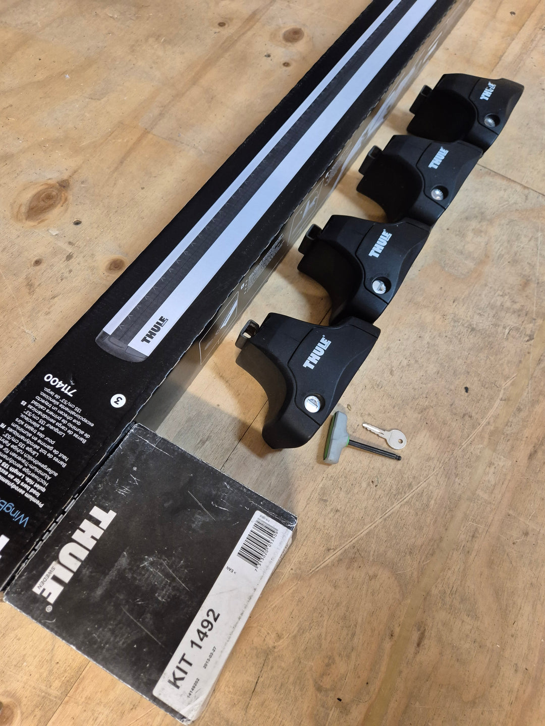 Thule Wingbar Evo set for Honda Accord 08 onward Saloon ( 1492 - 754 - 7114)