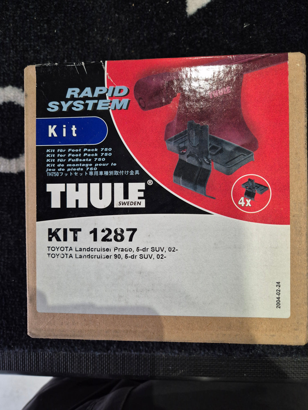 Thule 1255 Fitting Kit HYUNDAI Matrix & Lavita 2001 Onward