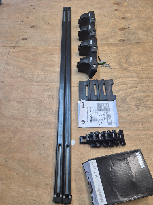 Thule square bar set for DAIHATSU Sirion hatch 2006 onward