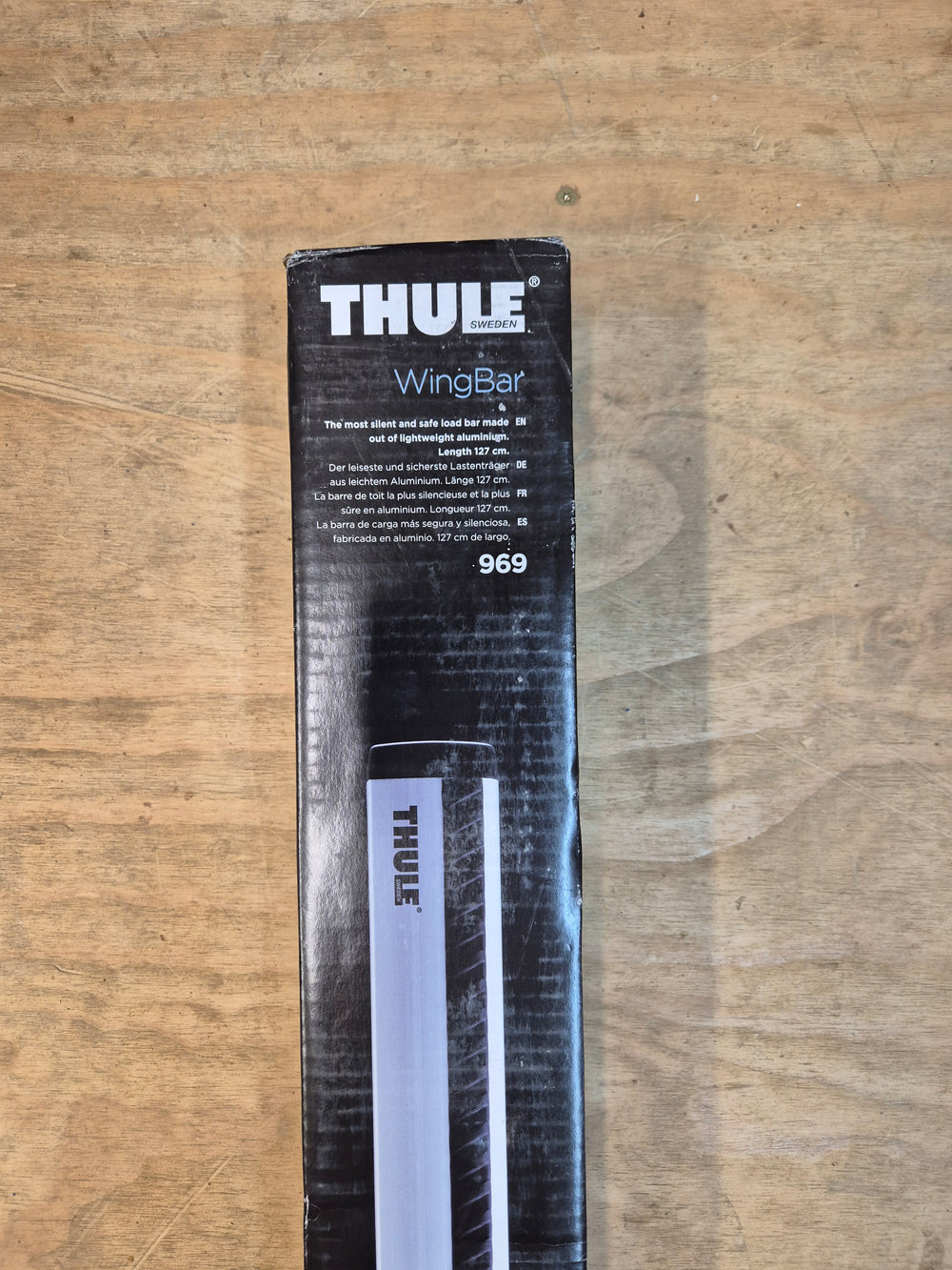 Thule 127cm Wingbar - 969 ( Same fit as 711300)