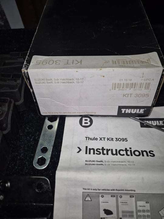 Thule 3095 Fitting Kit - SUZUKI Swift, 3/5-dr Hatchback, 10–17