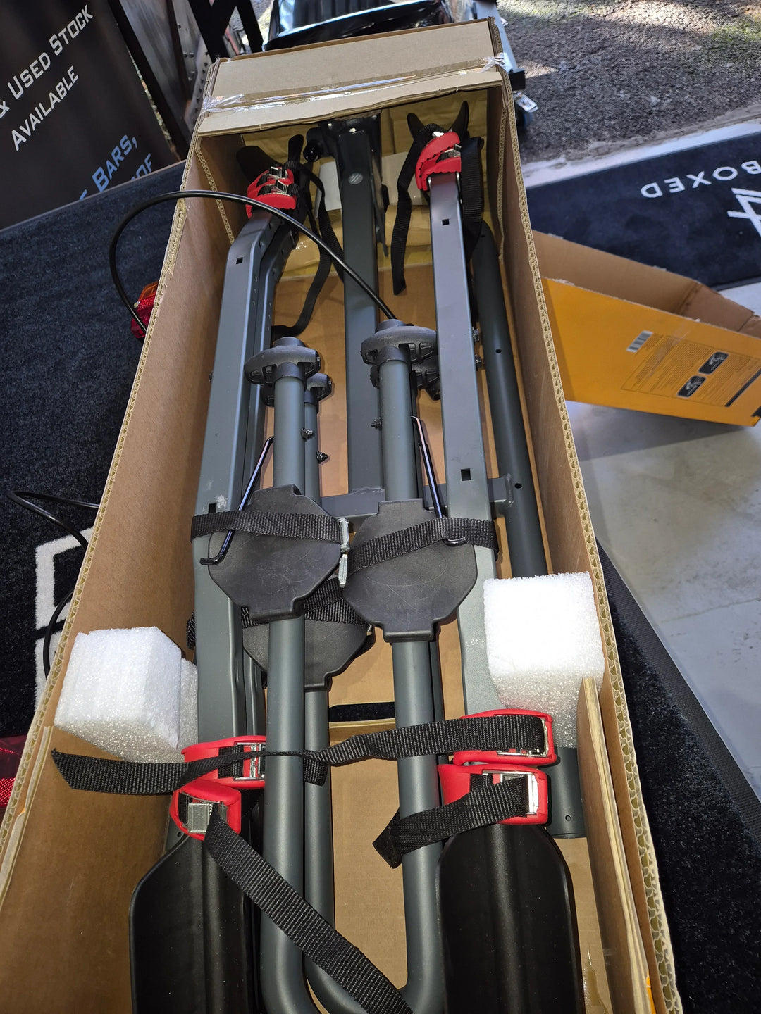 Halfords 4 Bike Towball carrier