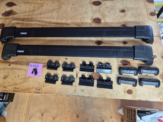 Thule Roof Bar set ( 4050 & 9592B) for Porsche Macan 2014 onward