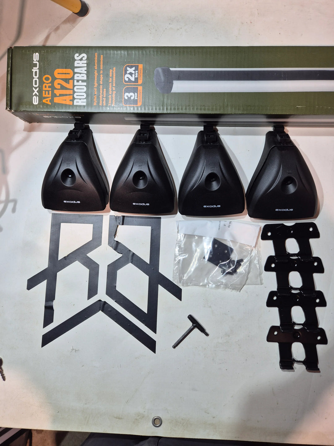 Roof bar set For Renault Scenic II, 5-dr MPV, 03-08 & Others (3078, FP3, A120) price
