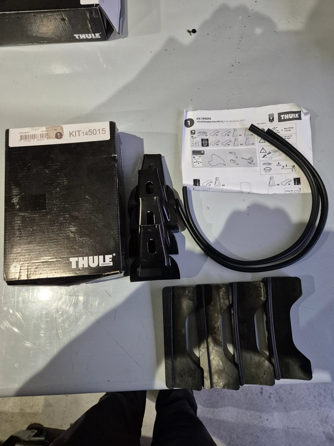 Thule 5015 Fitting Kit for Volkswagen Polo (Mk V.) 5dr Hatchback 09-17 - used