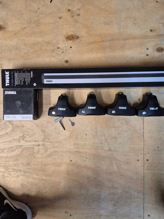 Thule Wingbar Evo set for BMW X1 10-15 - Normal Roof (1602 - 754 - 7114)