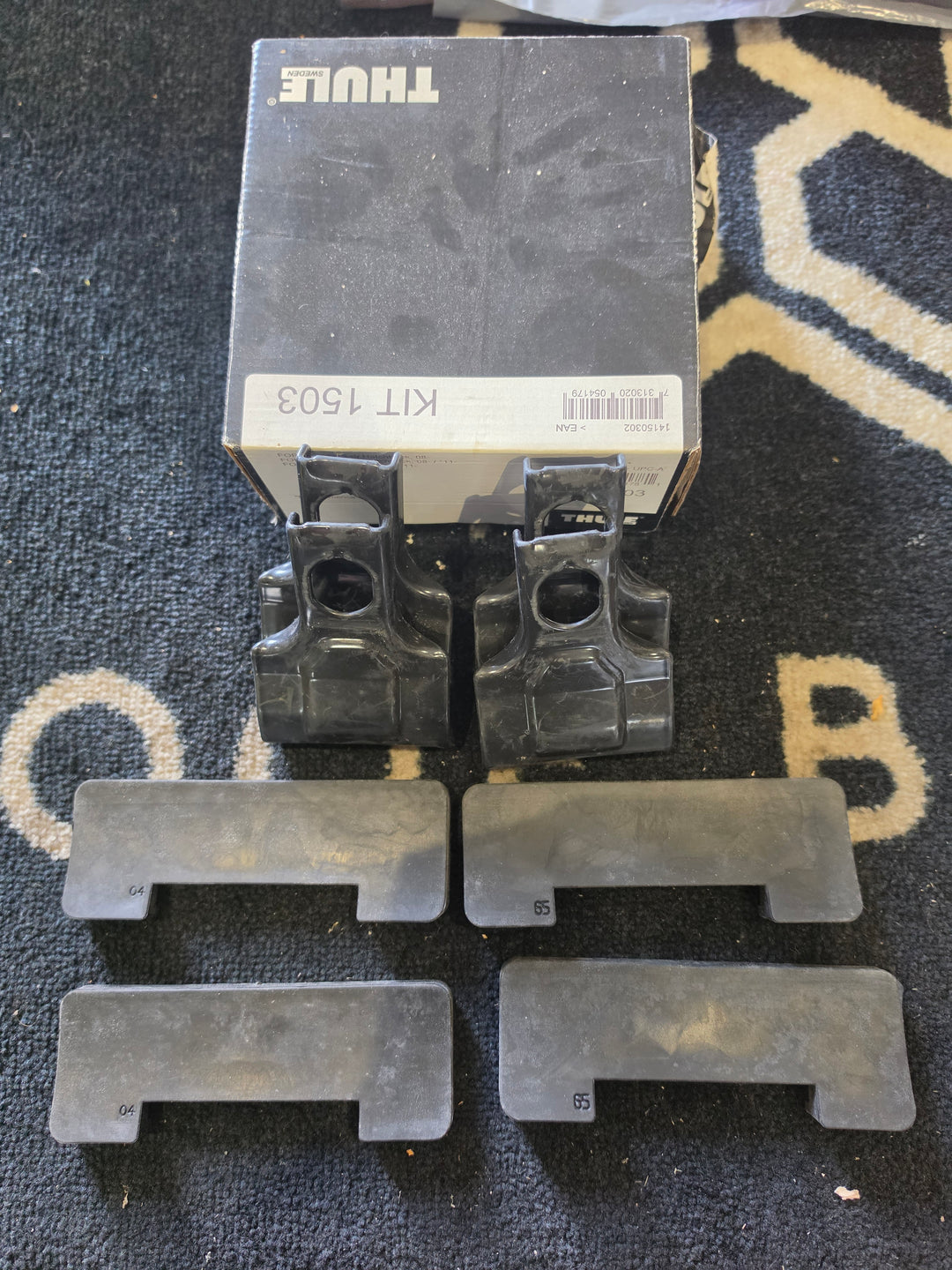 Thule 1503 Fitting Kit - FORD Fiesta, 3/5-dr Hatchback, 08– & Others used