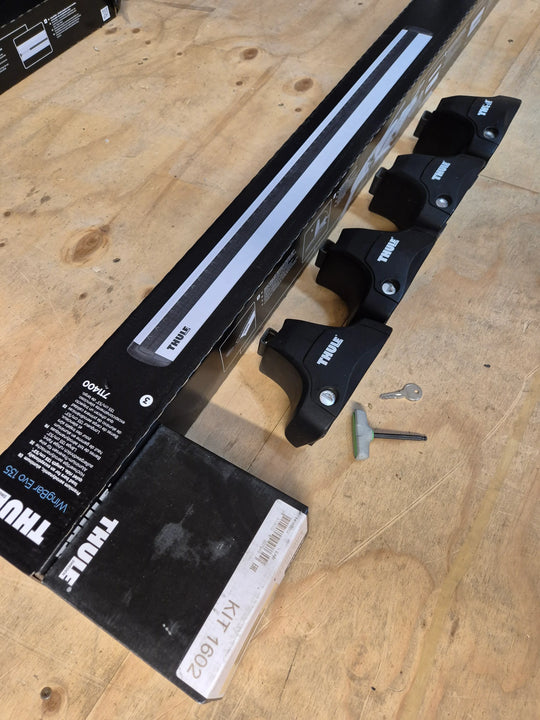 Thule Wingbar Evo set for BMW X1 10-15 - Normal Roof (1602 - 754 - 7114)
