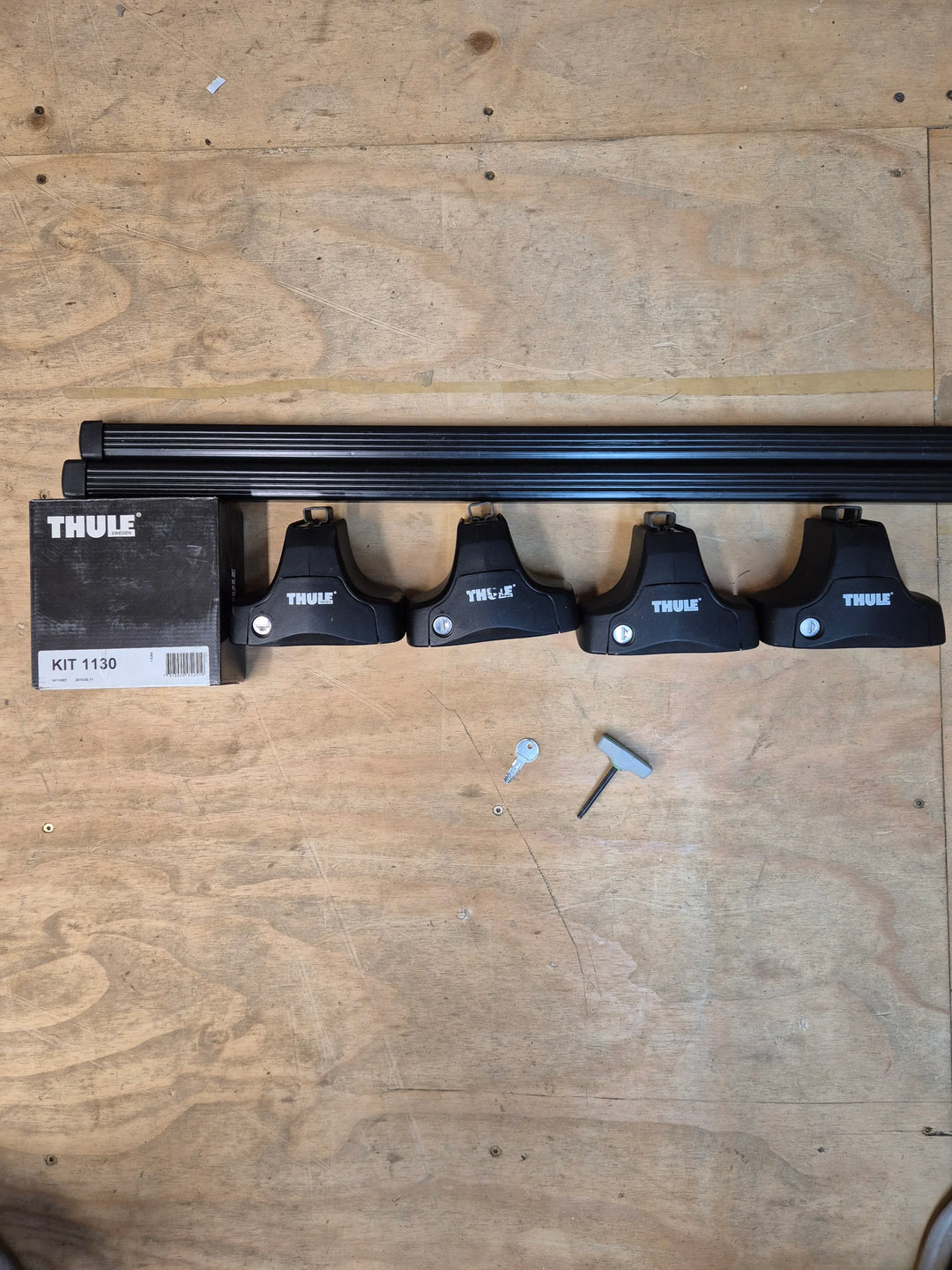 Thule Roof Bars For Fiat Multipla 99 - 2010 ( 1130 - 754 - 763)