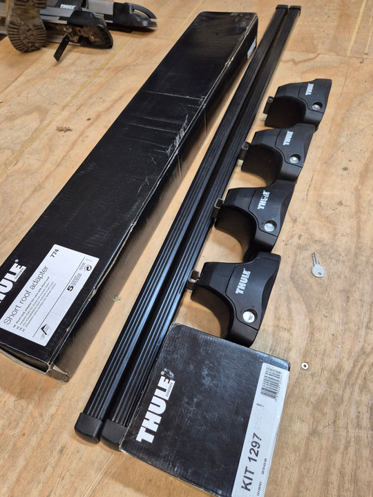 Thule Roof Bars for Renualt Megane 3dr Coupe 1997 - 02 ( 1297 - 774 - 761 - 754