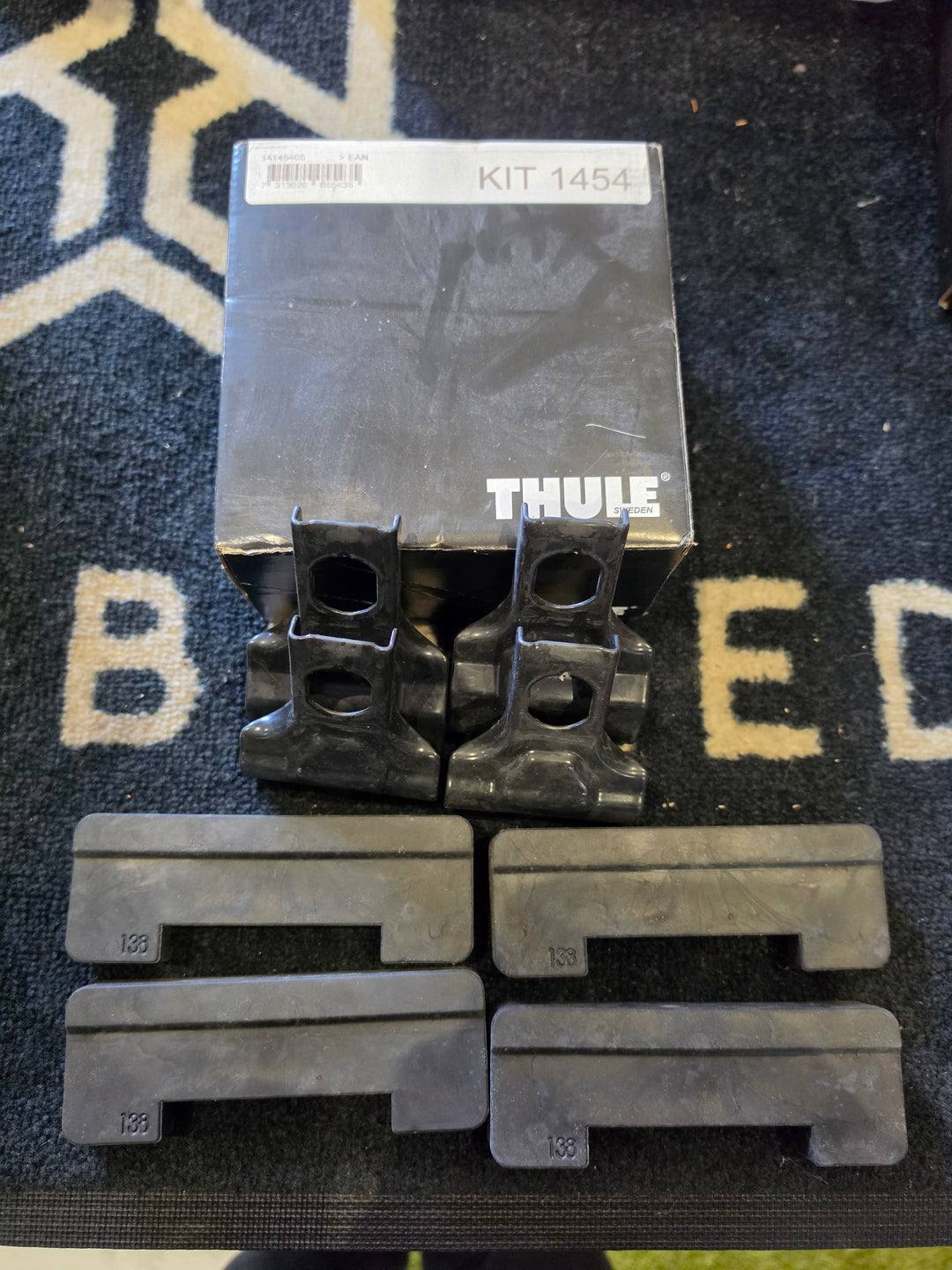 Thule 1454 Fitting Kit NISSAN Qashqai 07 - 13 Normal Roof (used)
