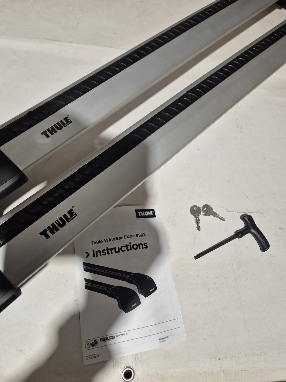 Thule Wingbar Edge set for Mitsubishi Outlander 2013 to 21 (9595 & 4030)