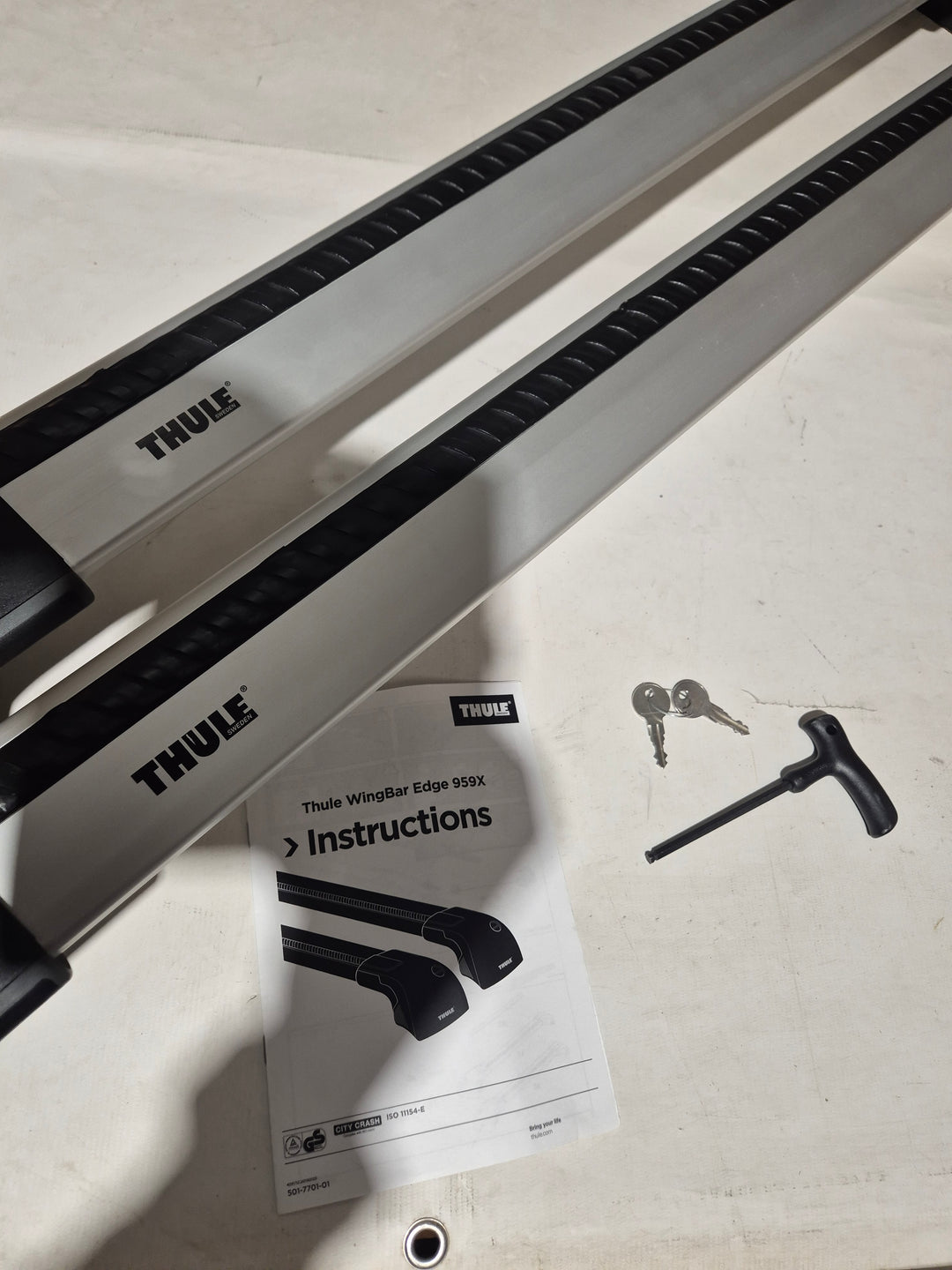 Thule Wingbar Edge set for Mitsubishi Outlander 2013 to 21 (9595 & 4030)