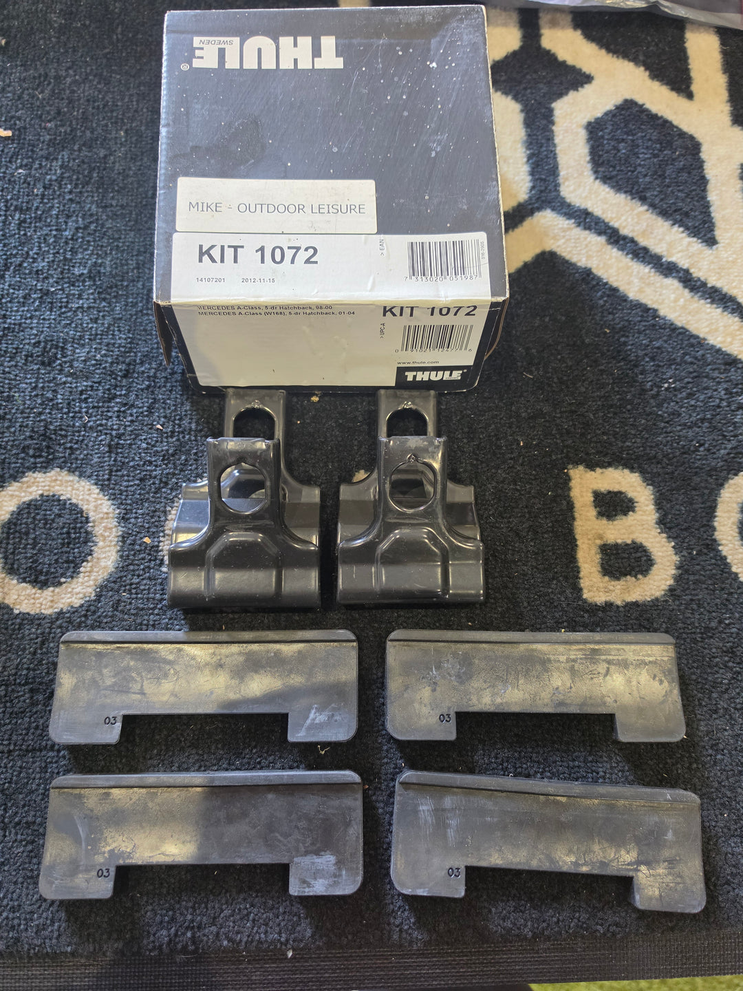 Thule 1072 Fitting Kit - Mercedes A-Class W168 - Used