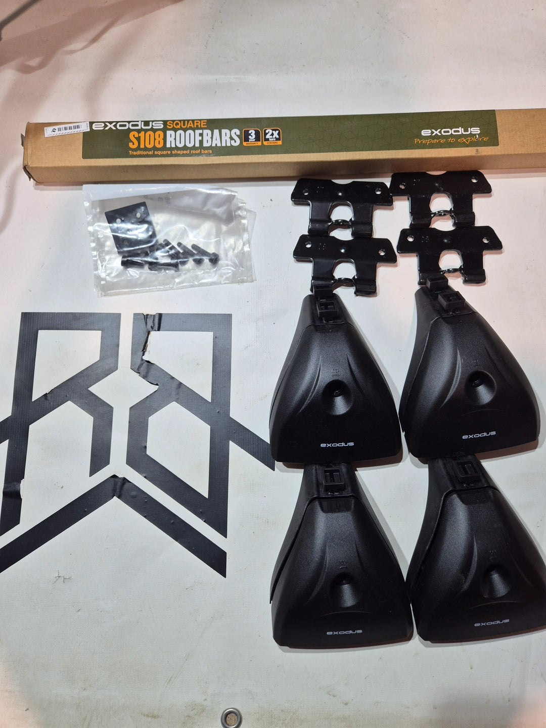 Roof Bar set for BMW 3-series, 5-dr Touring, 00-05 & Others (3065 - S108 - FP3) price