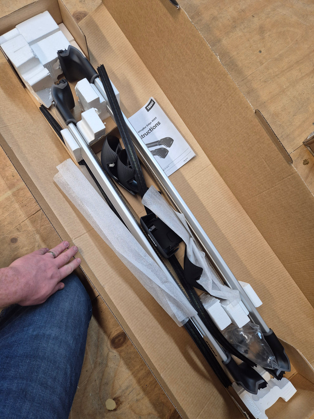 Thule 9594 Wingbar Edge Silver