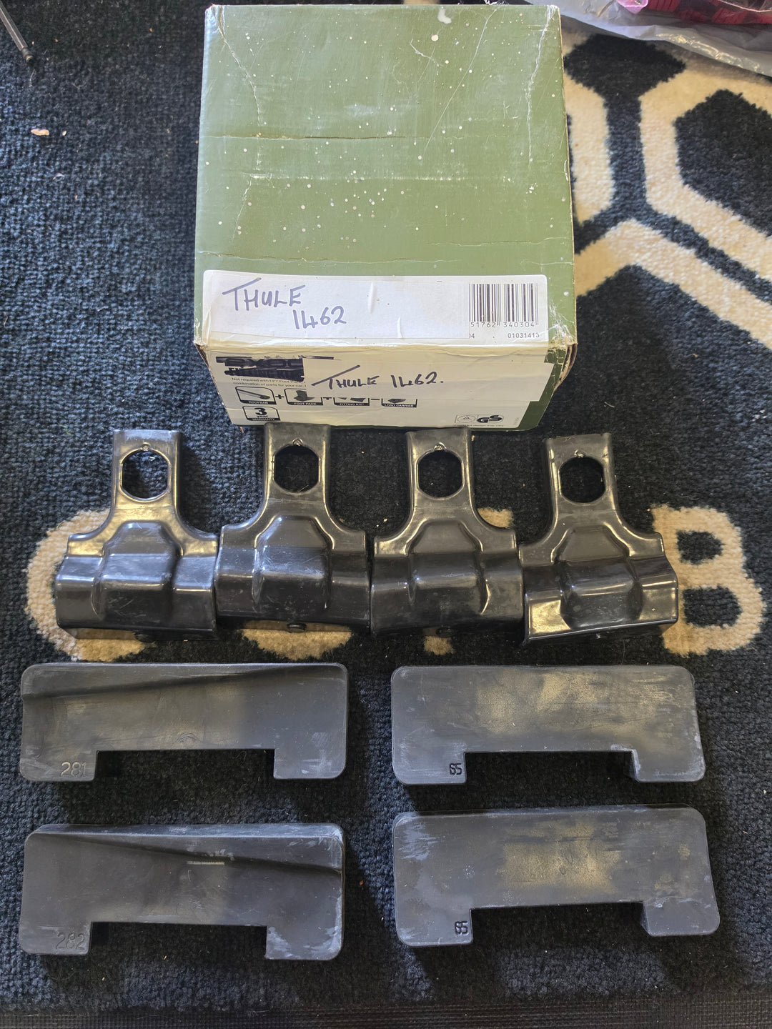 Thule 1462 Fitting Kit - AUDI A4 used