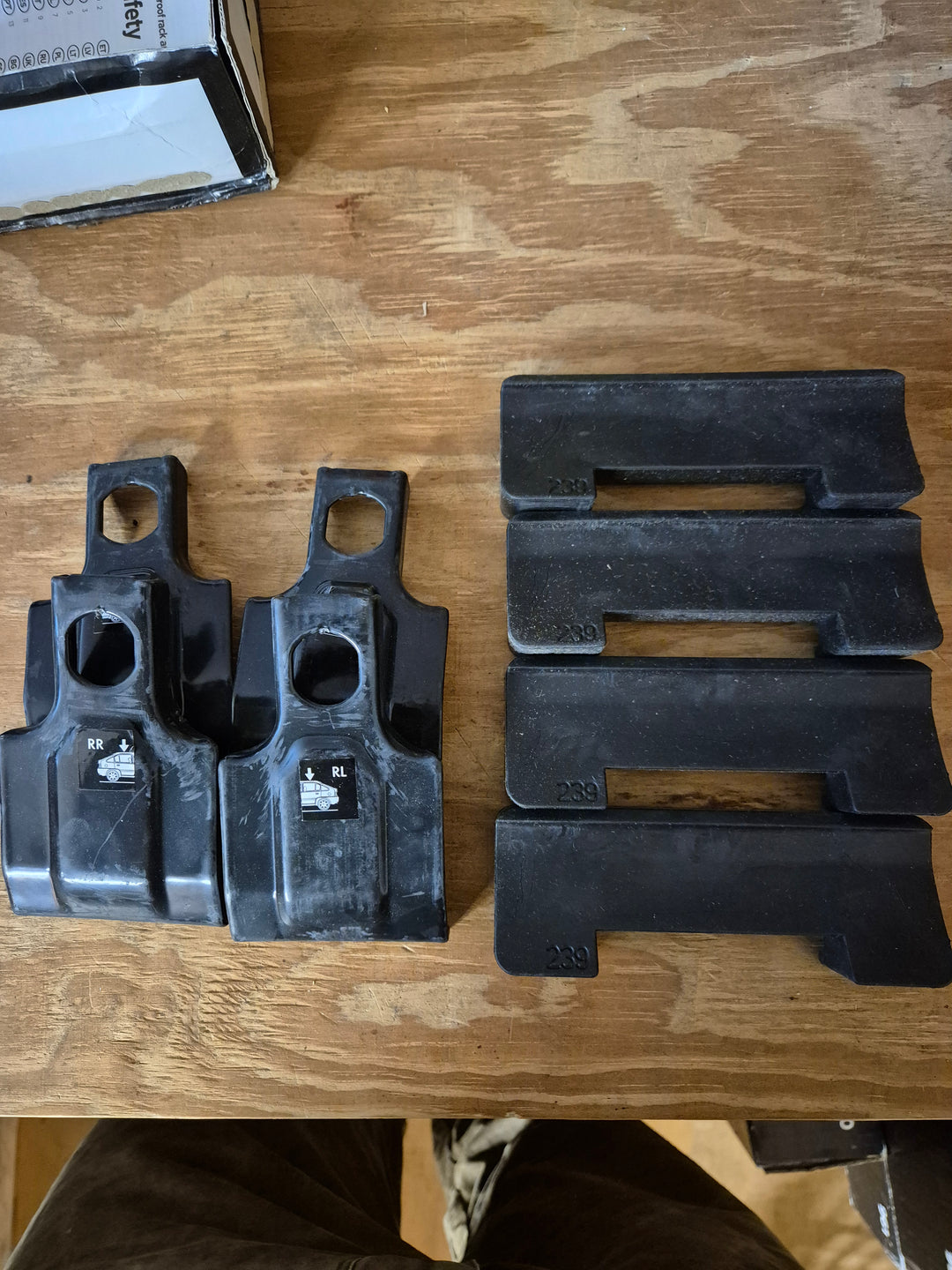 Thule 1672 Fitting Kit VW Up 2012 onward & Others - Used