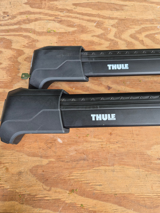 Thule Wingbr Evo Edge ( 721220 - 721120 & 7204) set black PASSAT B6 & B7 Estate & others