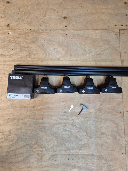 Thule roof bars for Vauxhall Cavalier 89-1995 ( 1003 - 754 - 761 )