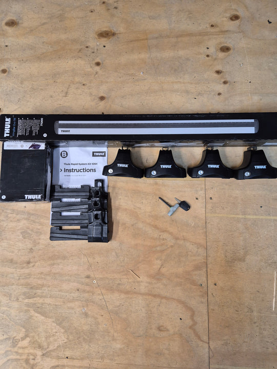 Thule Wingbar Evo set for VW Beetle 1998 to 2011 (1094 - 754 - 711200)