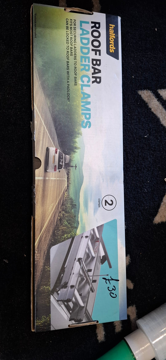 Halfords roof bar ladder clamp