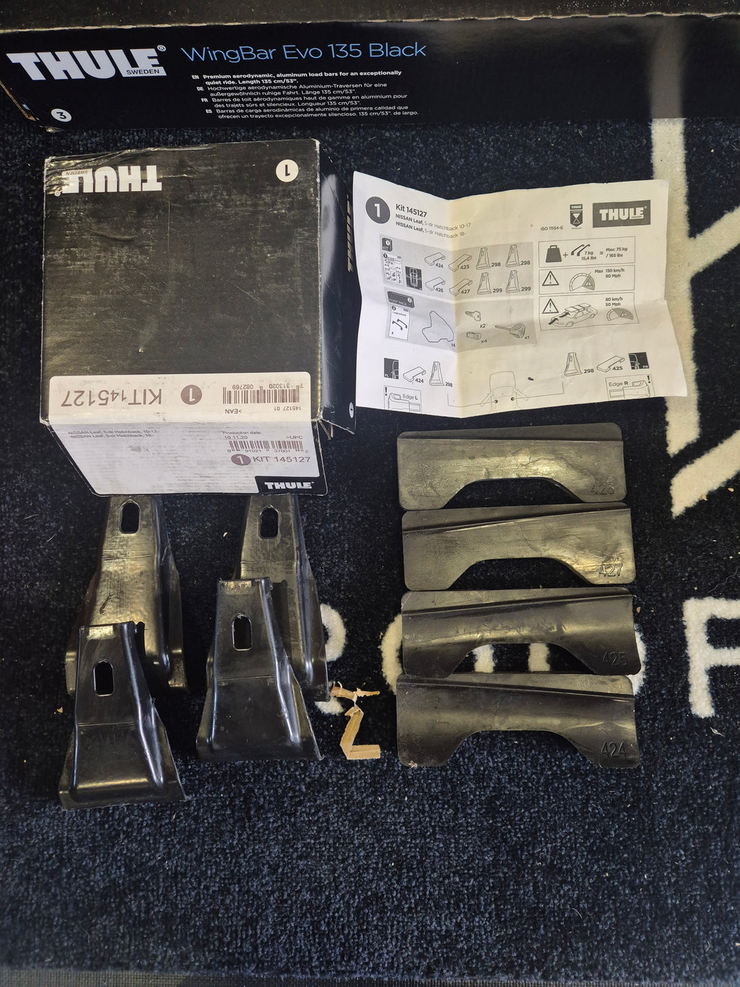 Thule 5127 Fitting Kit - NISSAN Leaf -Used