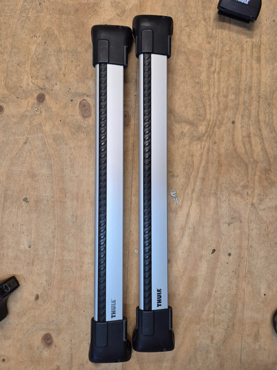 Thule 9591 & 4020, Wingbar Edge Black set for Mini Cooper 2014- Used
