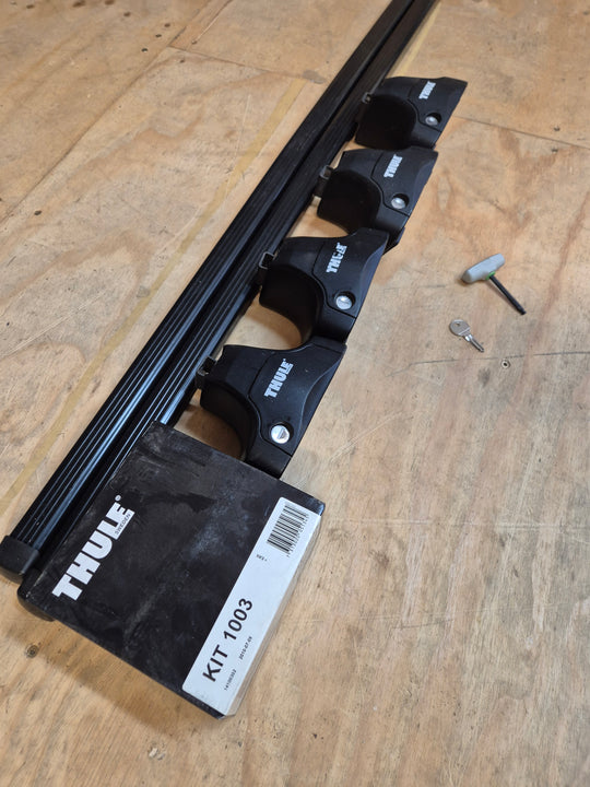 Thule roof bars for Vauxhall Cavalier 89-1995 ( 1003 - 754 - 761 )