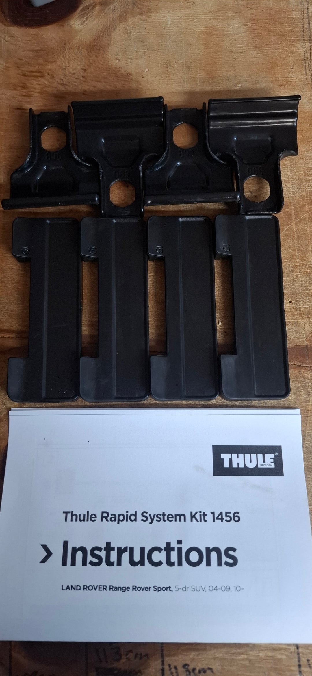 Thule 1456 Fitting Kit LAND ROVER Range Rover Sport, 5-dr SUV, 04-09, 10-13-Used
