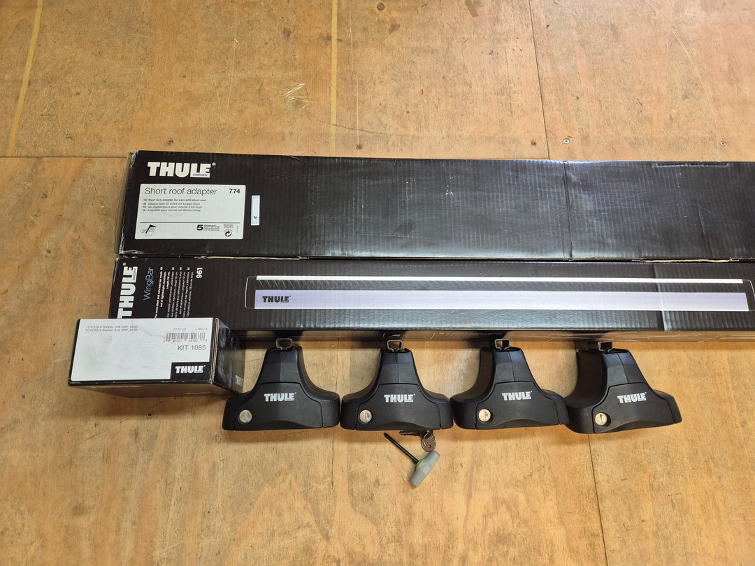 Thule Roof bars for TOYOTA 4 Runner 3-dr 1995 to 2000