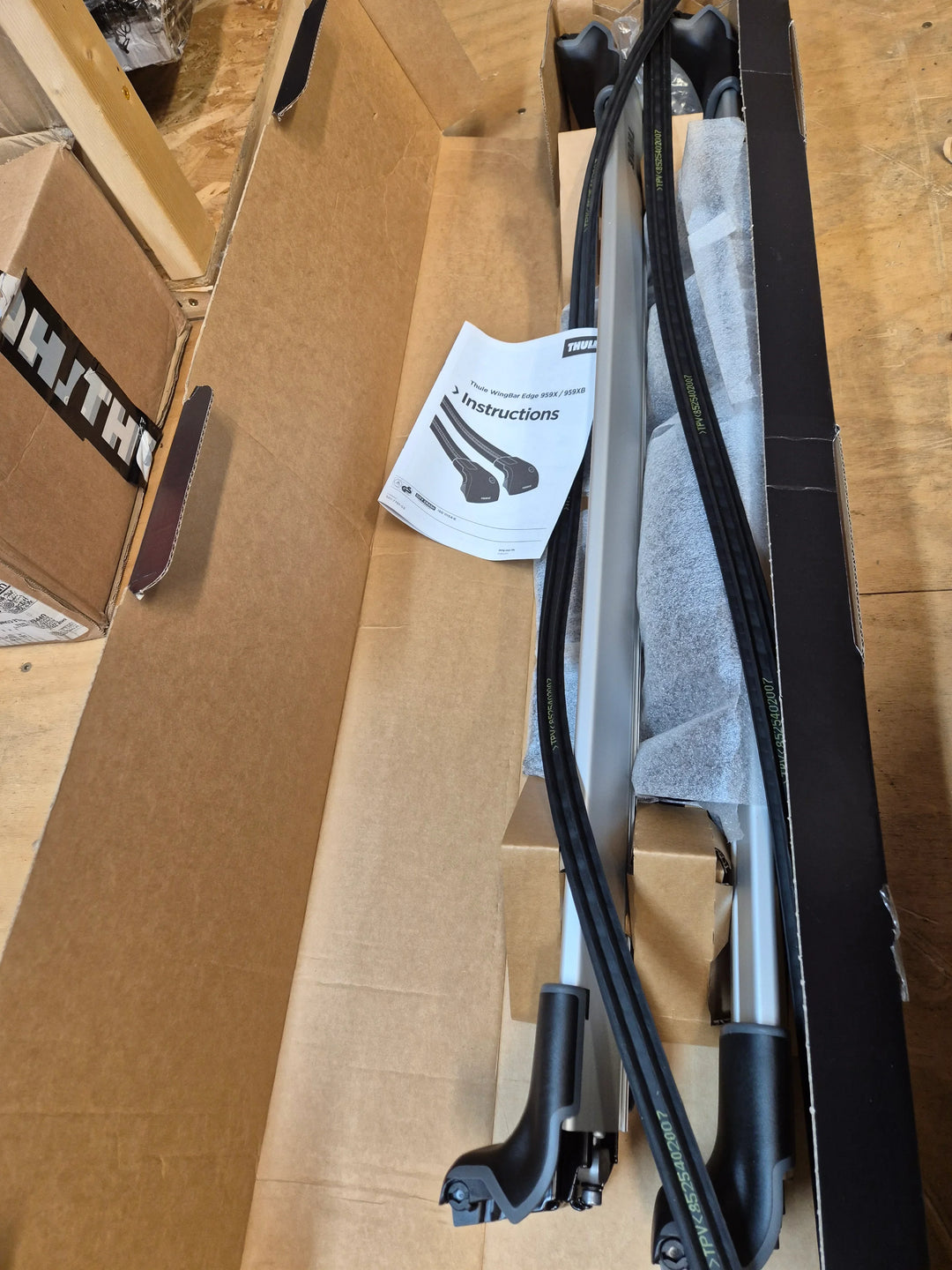 Thule 9591 Wingbar Edge Silver