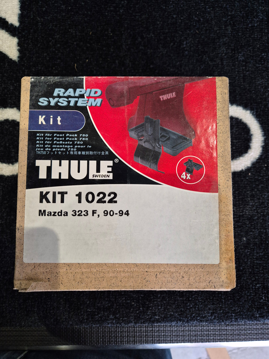 Thule 1022 Fitting Kit MAZDA 323 F 1990 to 1994