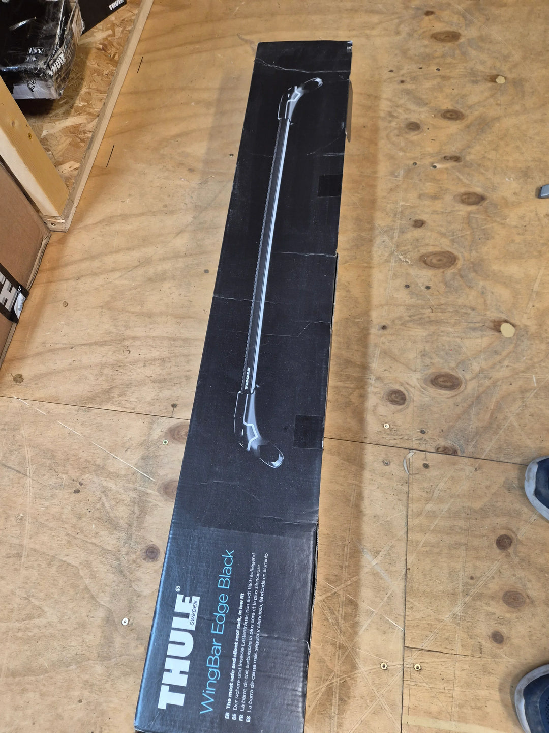 Thule 9585B Wingbar Edge Black - New