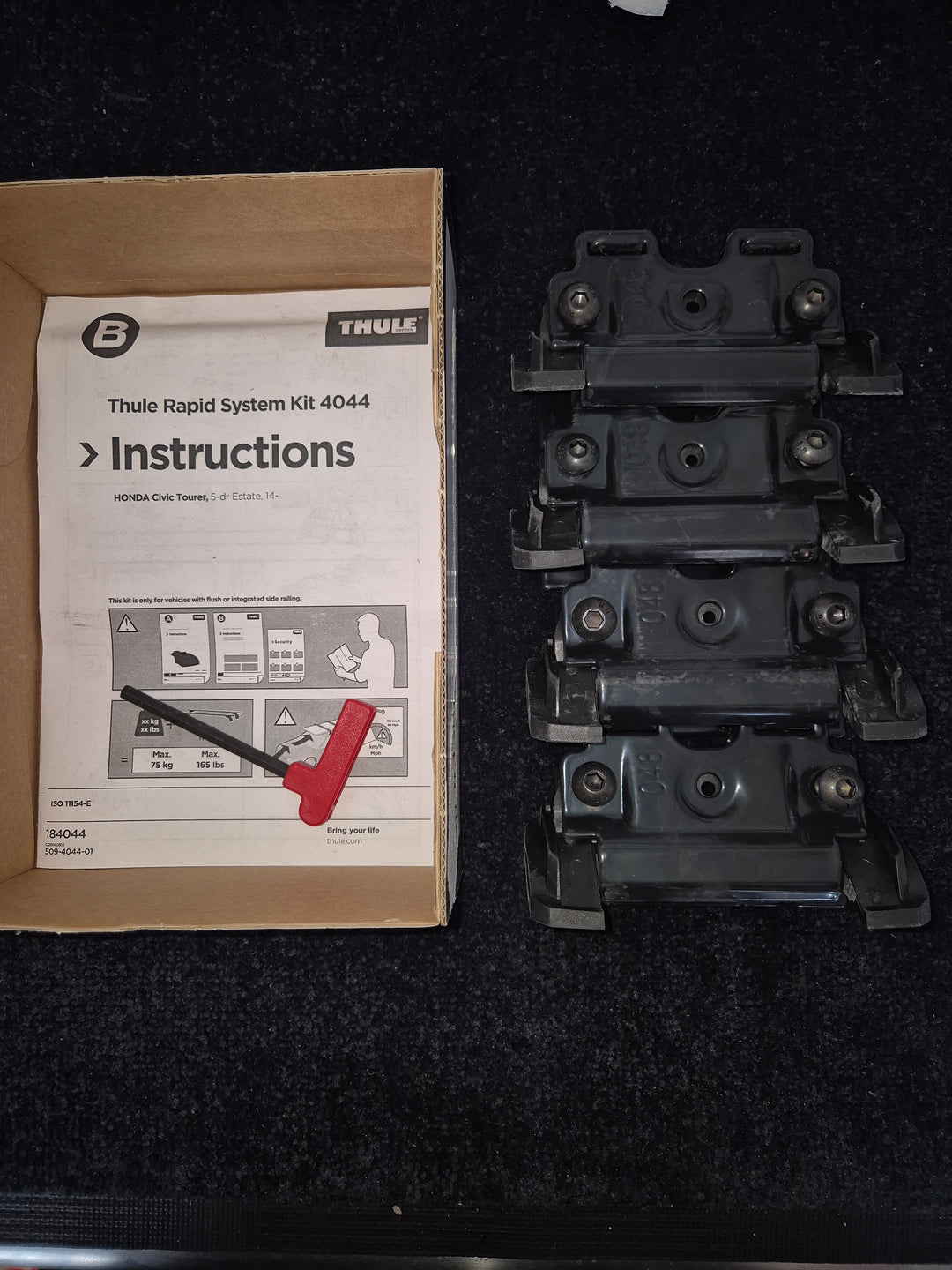 Thule 4044 Fitting Kit HONDA Civic Tourer 2014 onward - Rare