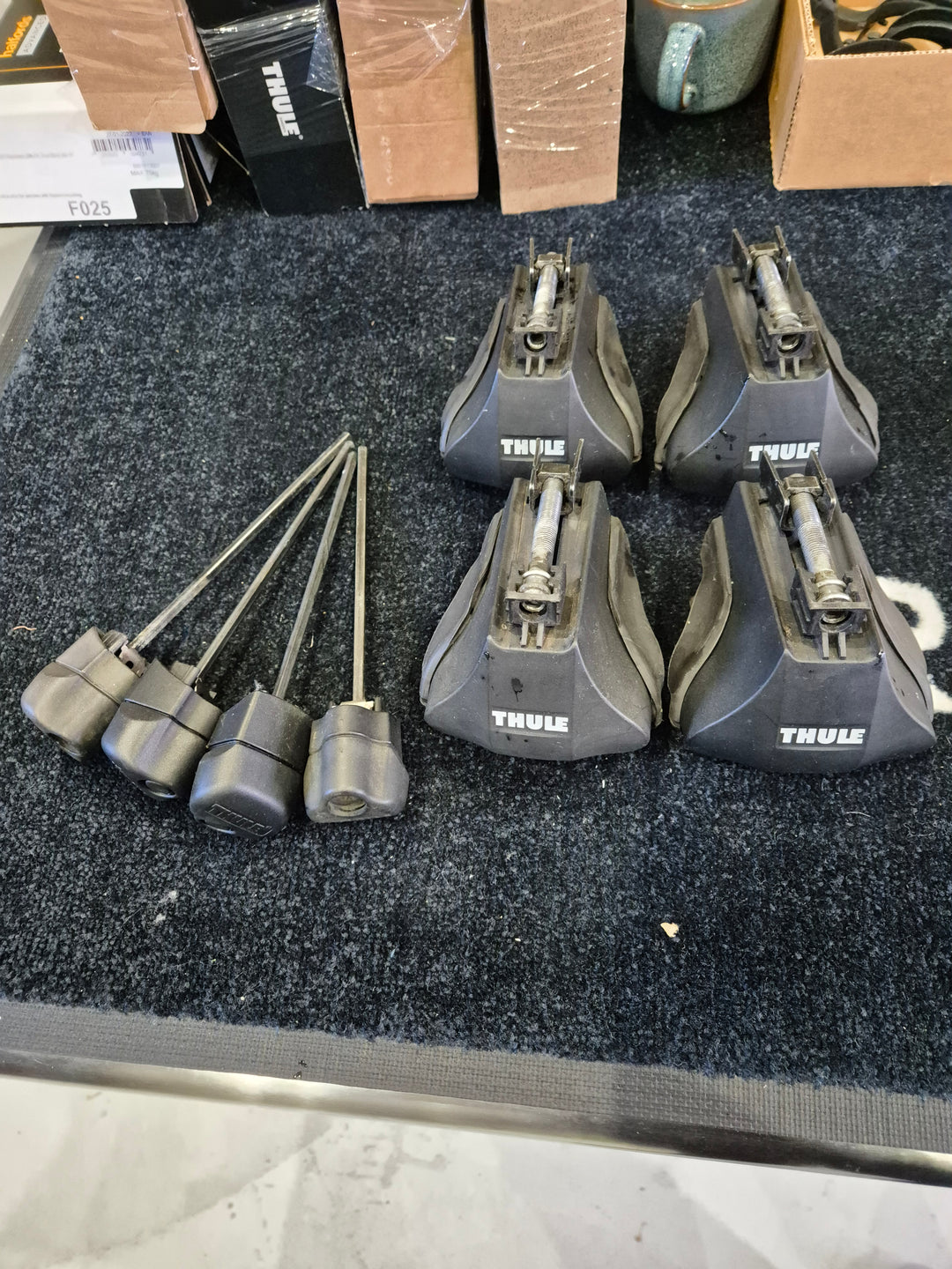 Thule 755 Footpack (Raised Rails)