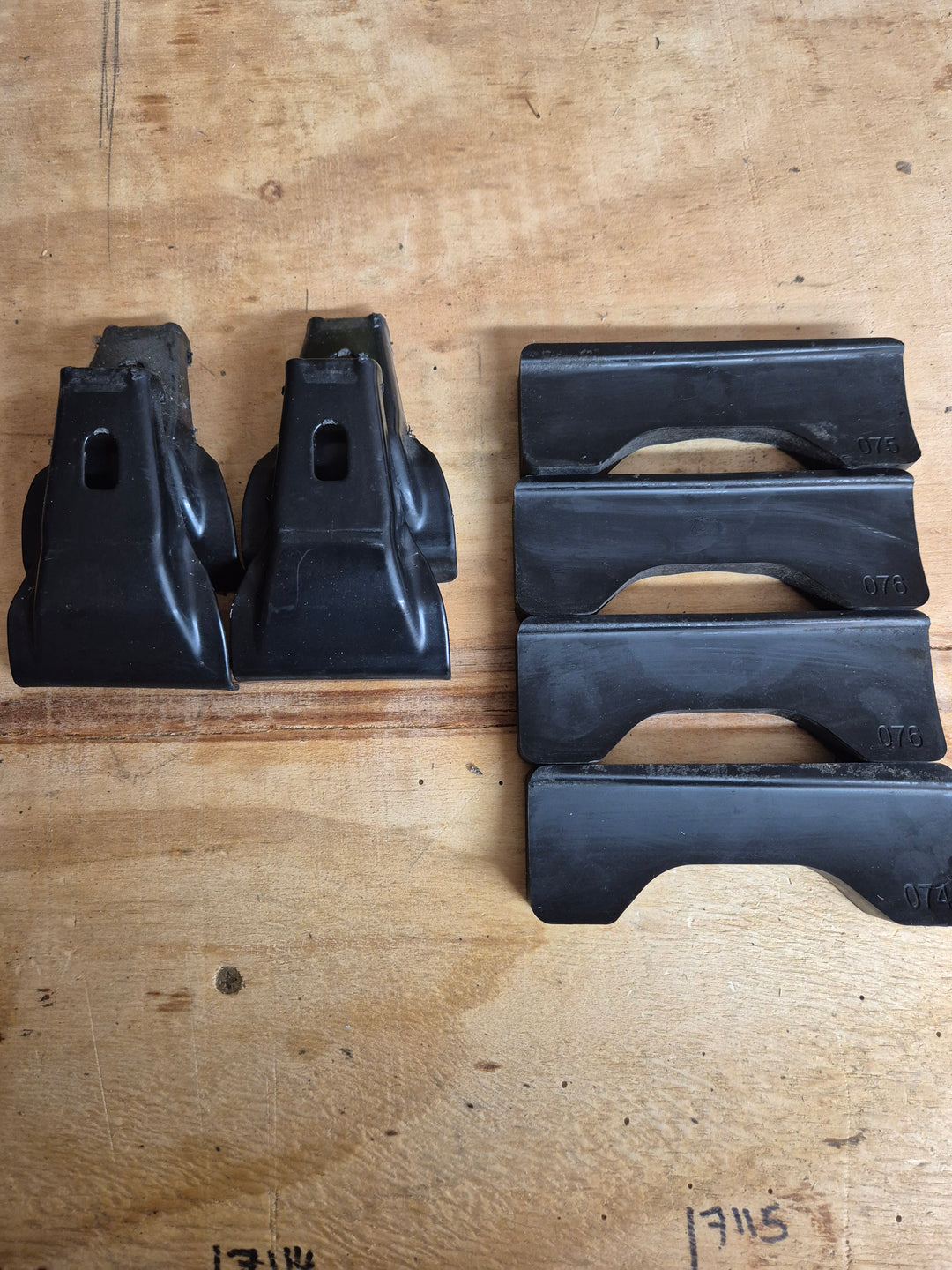 Thule 5009 Fitting Kit - VOLKSWAGEN Golf (Mk. V), 3/5-dr Hatchback, 04-07 & Others - used