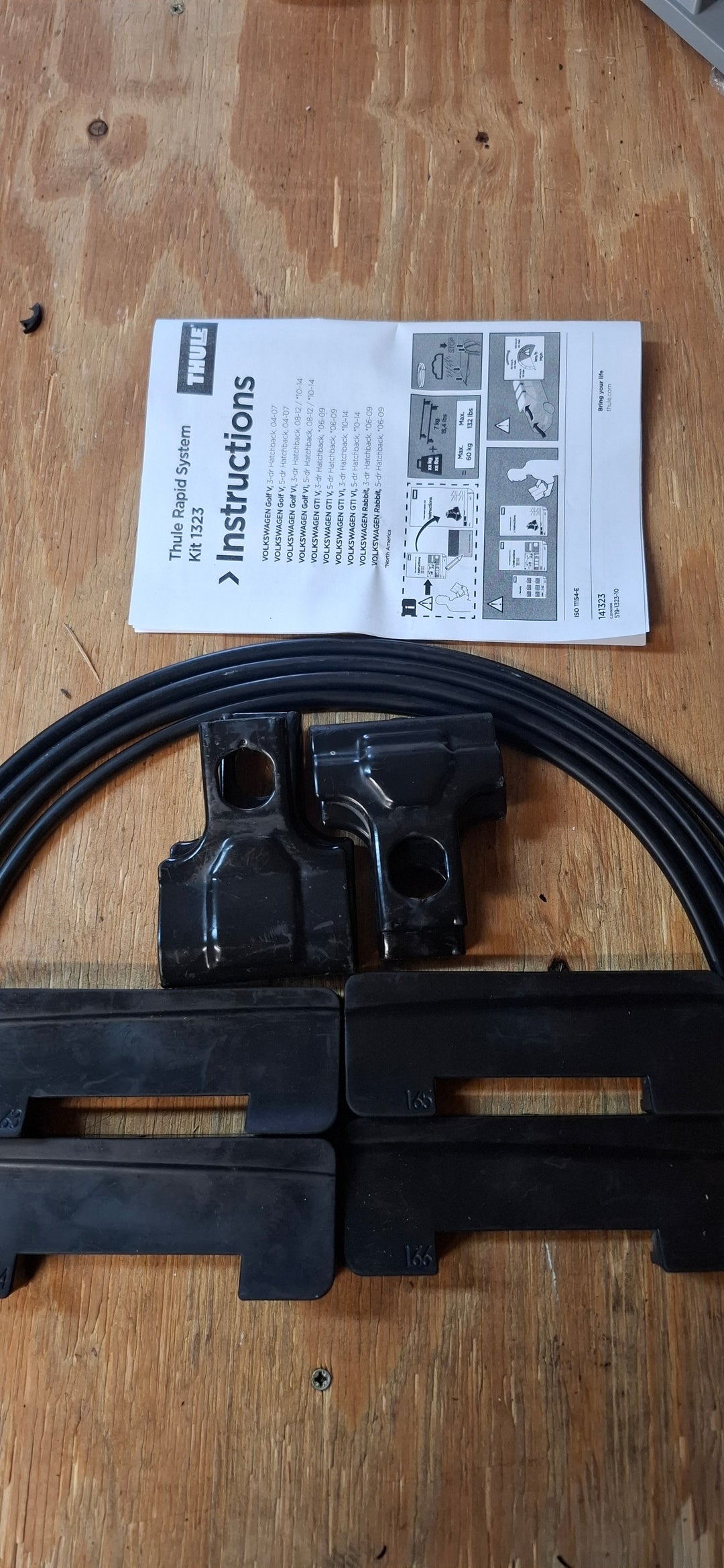 Thule 1323 Fitting Kit Golf Mk V Hatch (Used)