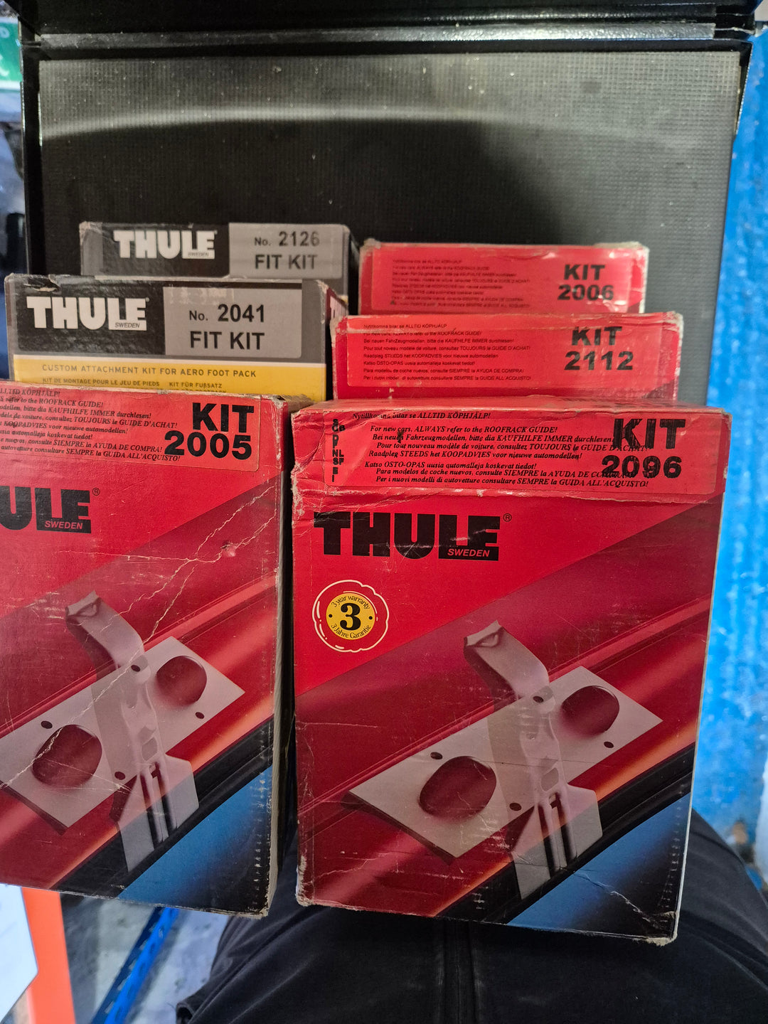 Thule Fitting Kits bundle x 6