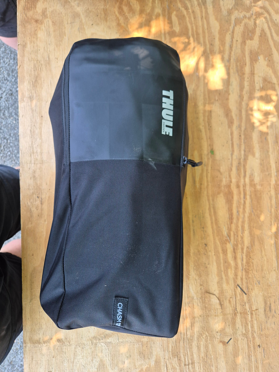 Thule Chasm 130L Duffel Bag Black Used