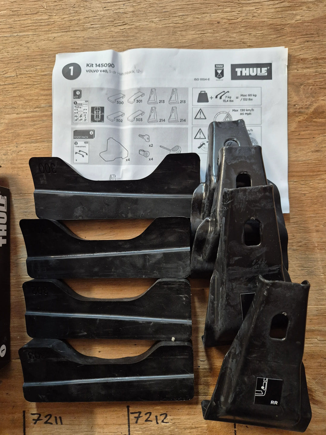 Thule 5090 Fitting Kit - VOLVO V40, 5-dr Hatchback, 12-