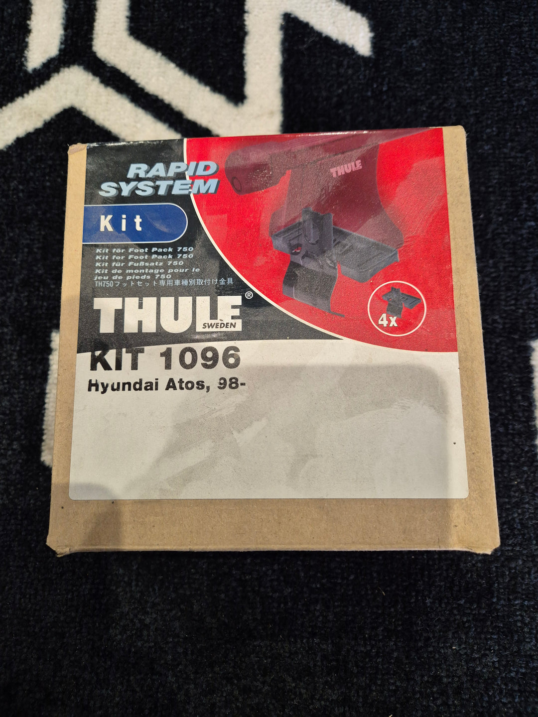 Thule 1096 Fitting Kit HYUNDAI Atos 1998 onward